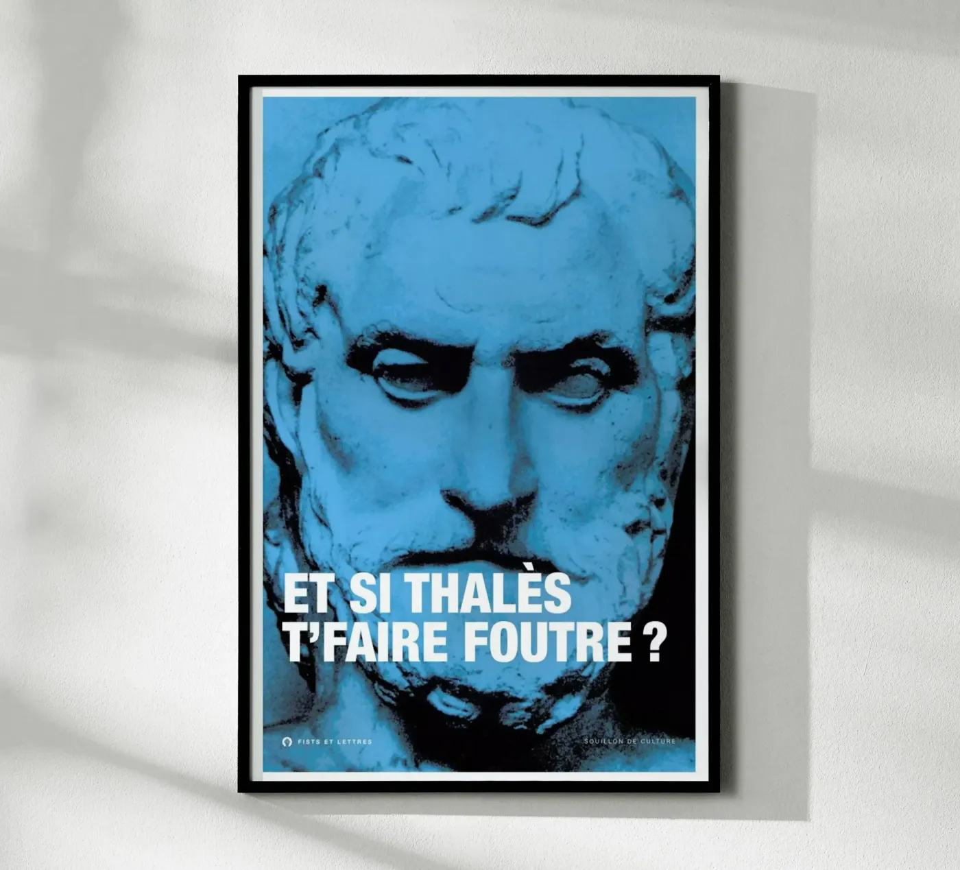 Thales poster van Fists Et Lettres