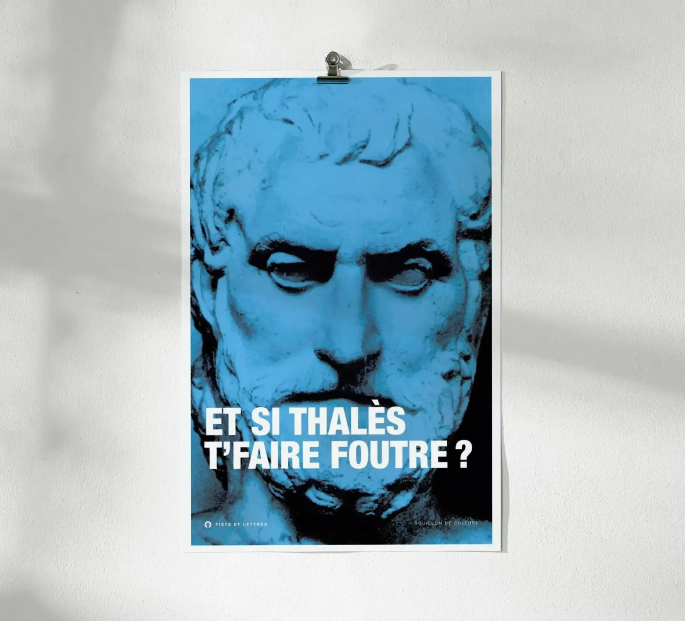Thales poster van Fists Et Lettres