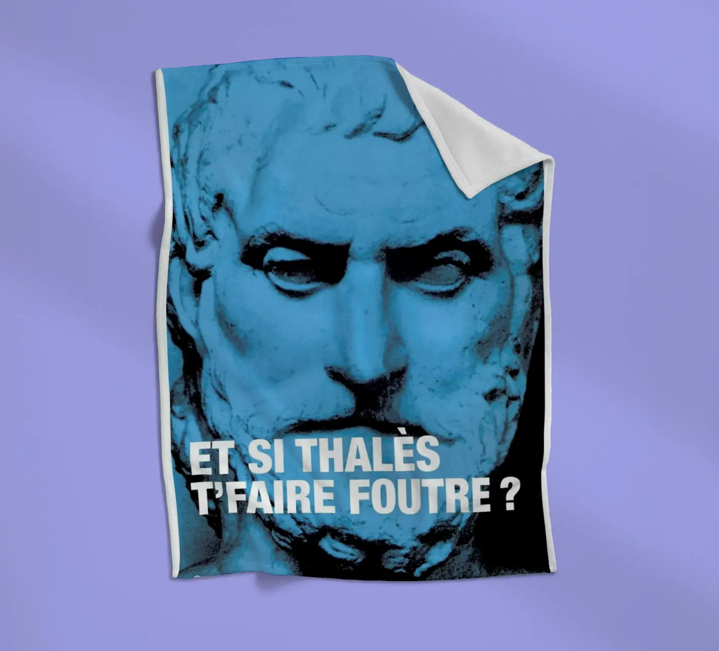 Thales coperta in pile da Fists Et Lettres