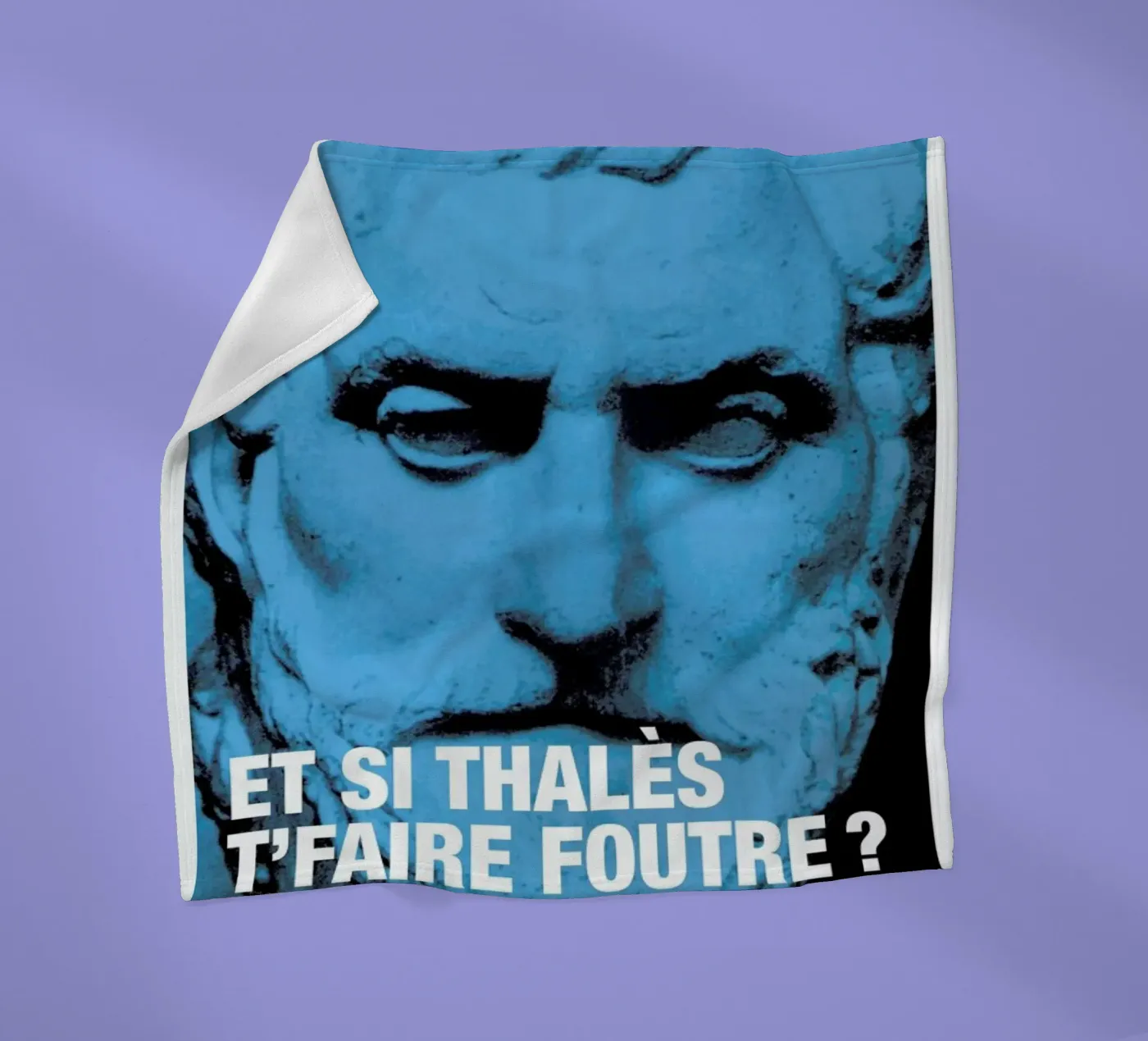 Thales coperta in pile da Fists Et Lettres