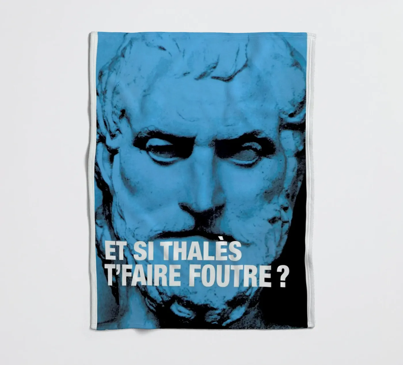 Thales coperta in pile da Fists Et Lettres