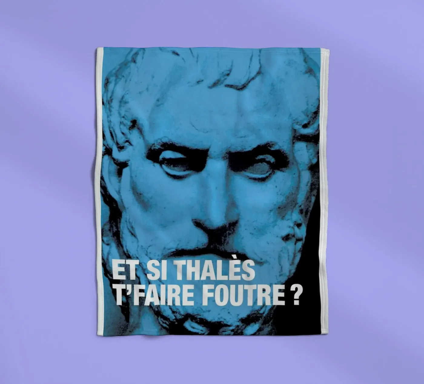 Thales coperta in pile da Fists Et Lettres