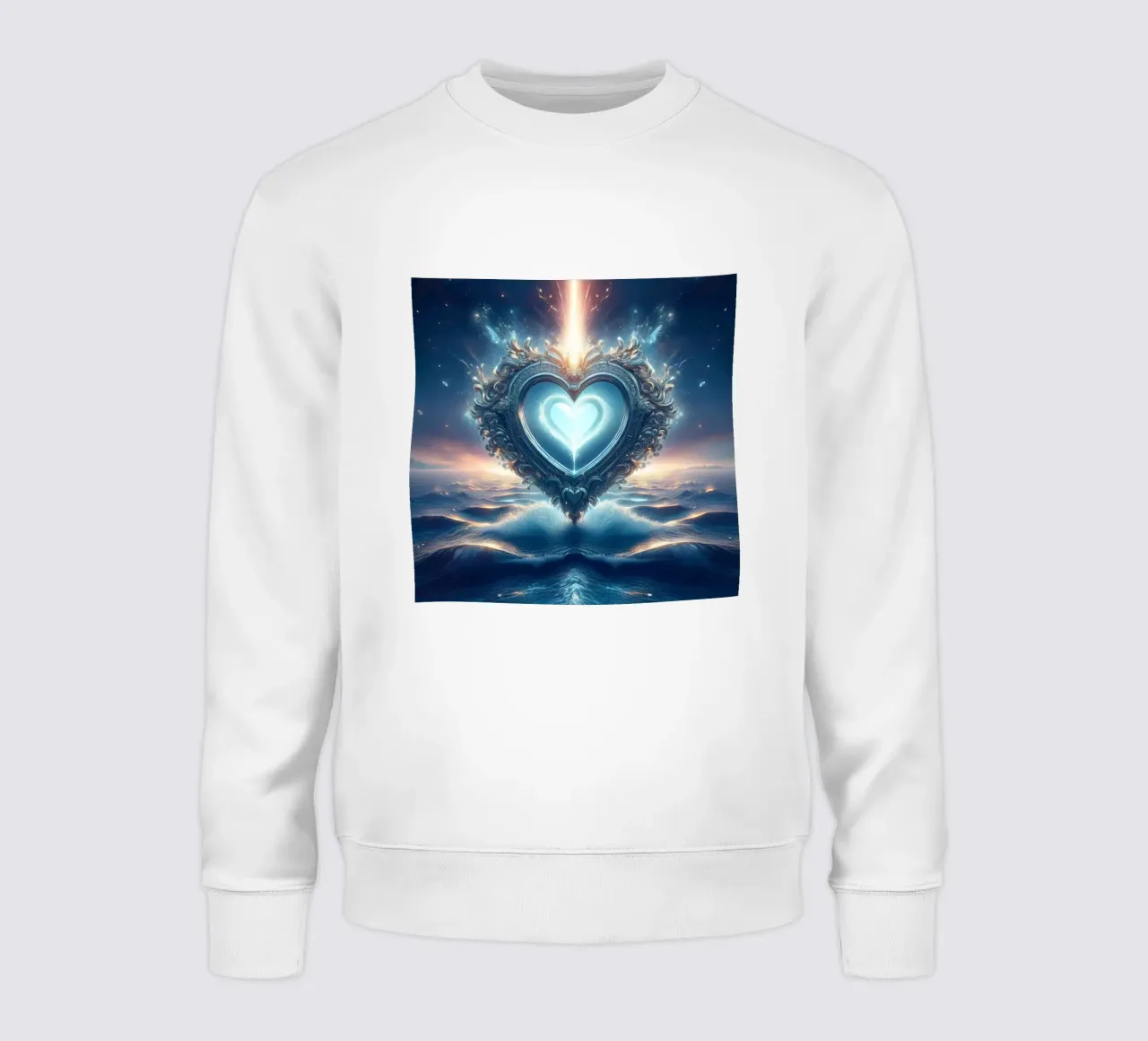 love1 sweatshirt by kimmindmuse