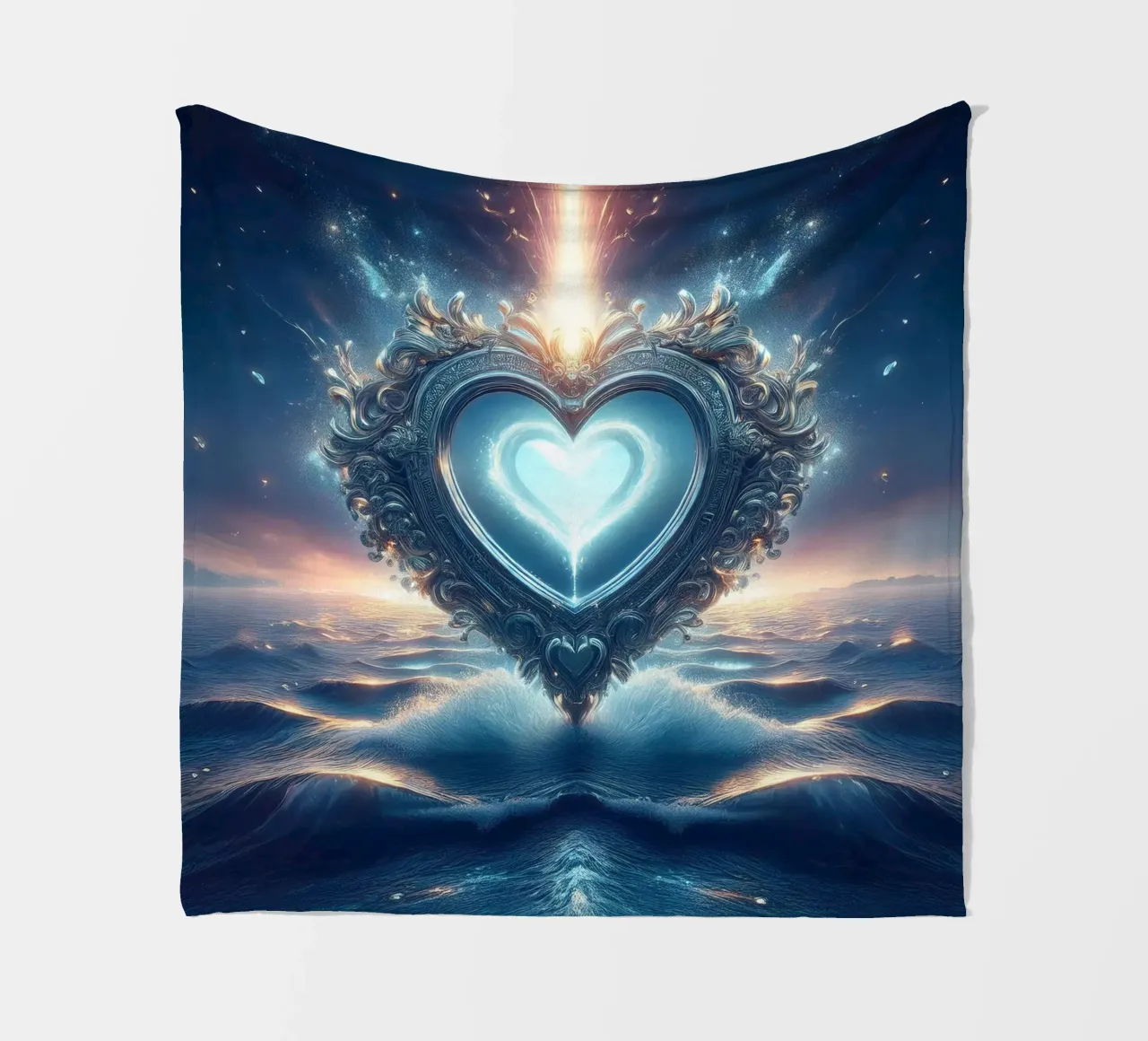 amore1 coperta in pile da kimmindmuse