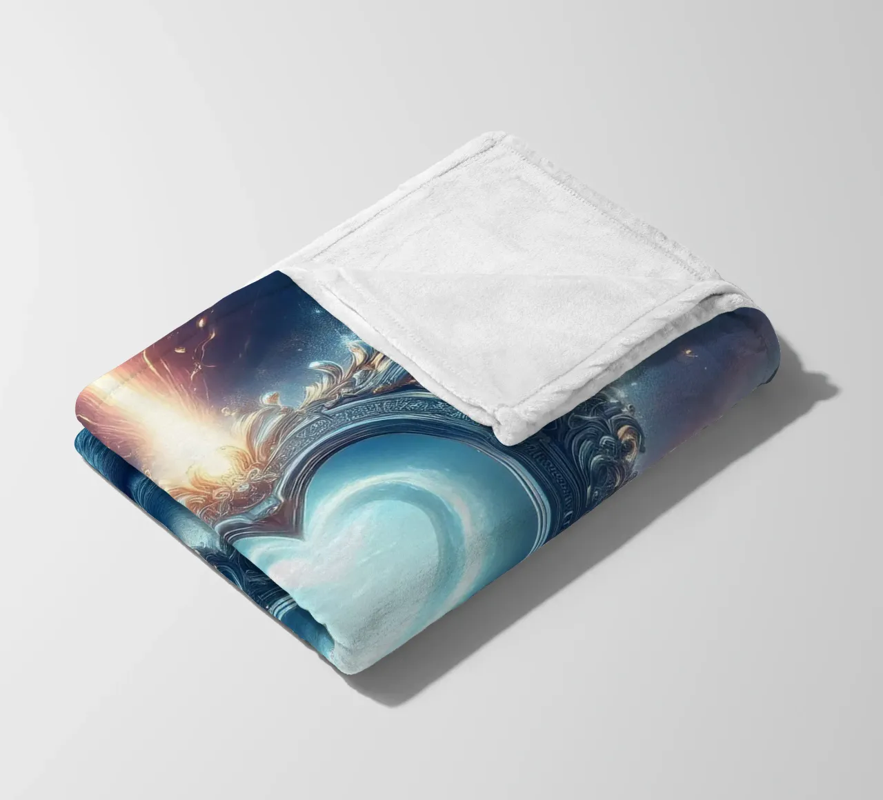 amore1 coperta in pile da kimmindmuse