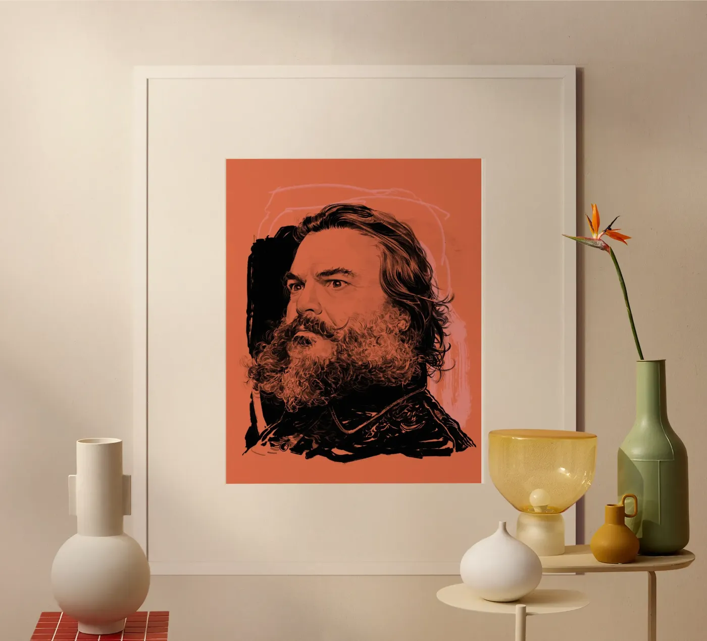 Jack Black poster da DrawDraw