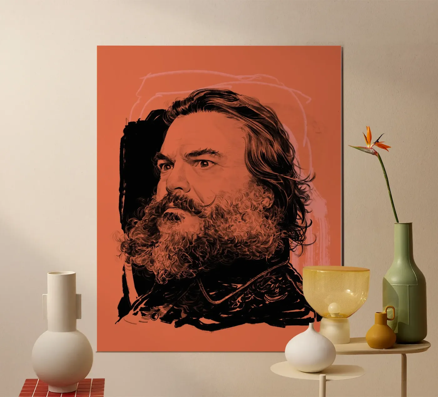 Jack Black poster da DrawDraw