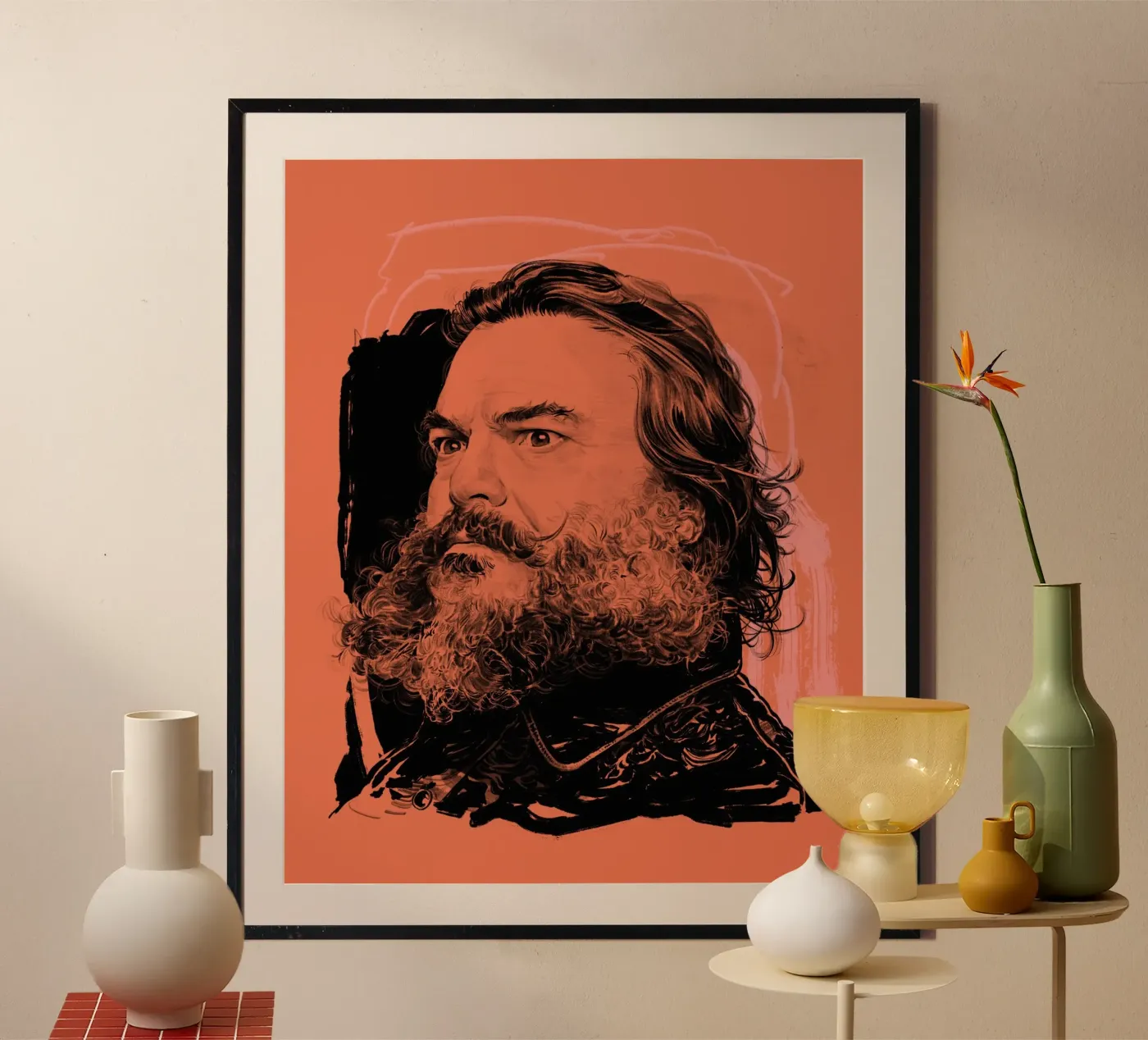 Jack Black poster da DrawDraw