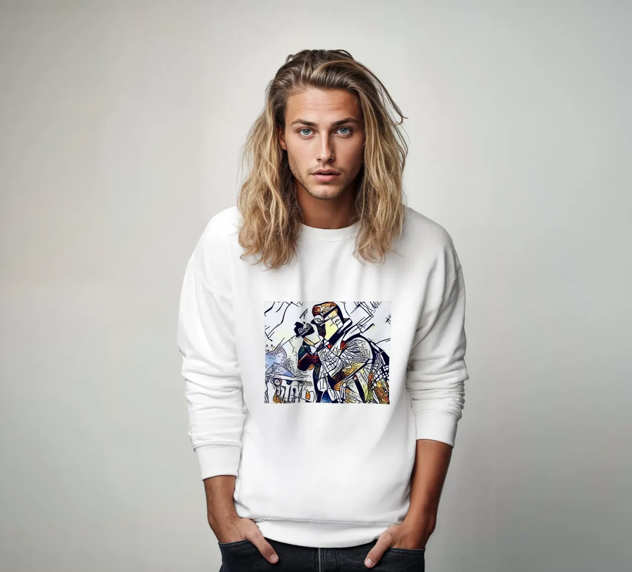 A la recherche d'un motif, motif #3 sweat de ZAMART