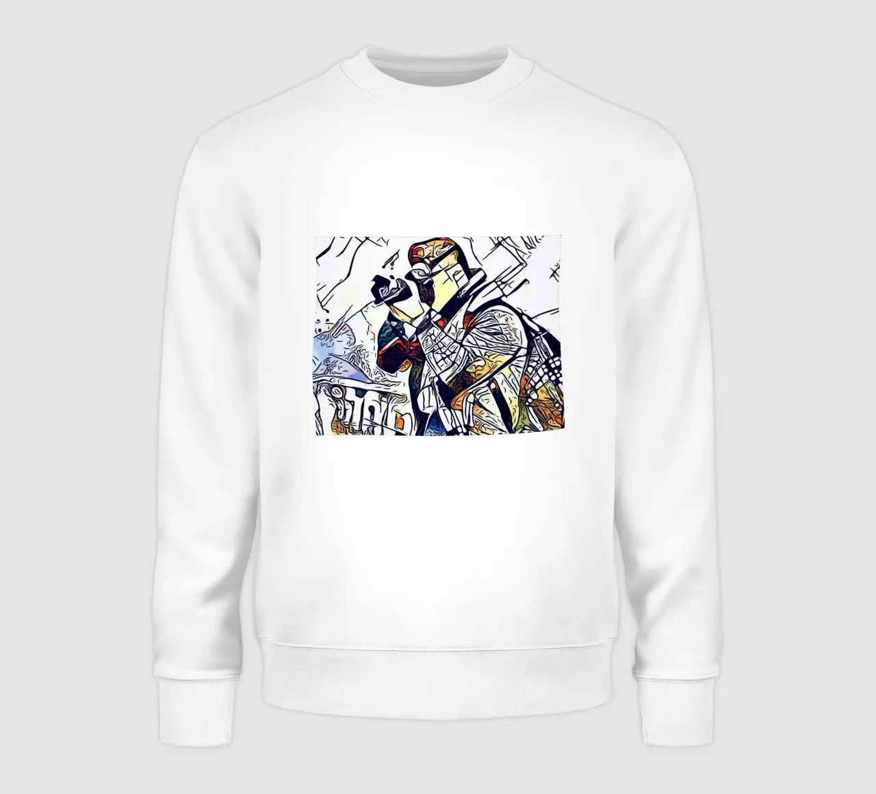 A la recherche d'un motif, motif #3 sweat de ZAMART