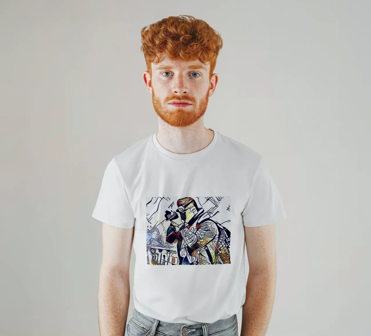 In search of motifs, motif #3 t-shirt by ZAMART