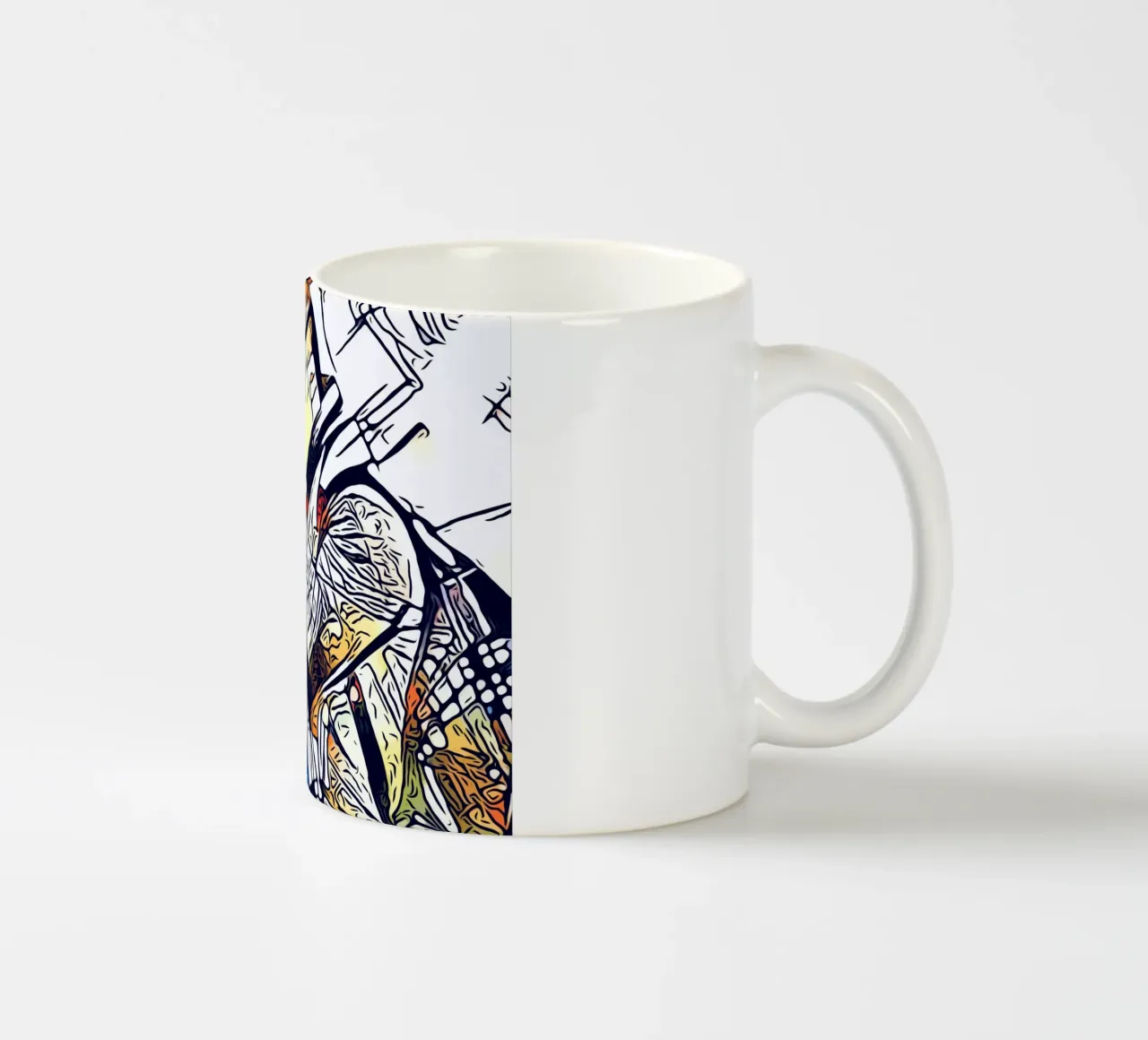 A la recherche d'un motif, motif #3 mug en céramique de ZAMART