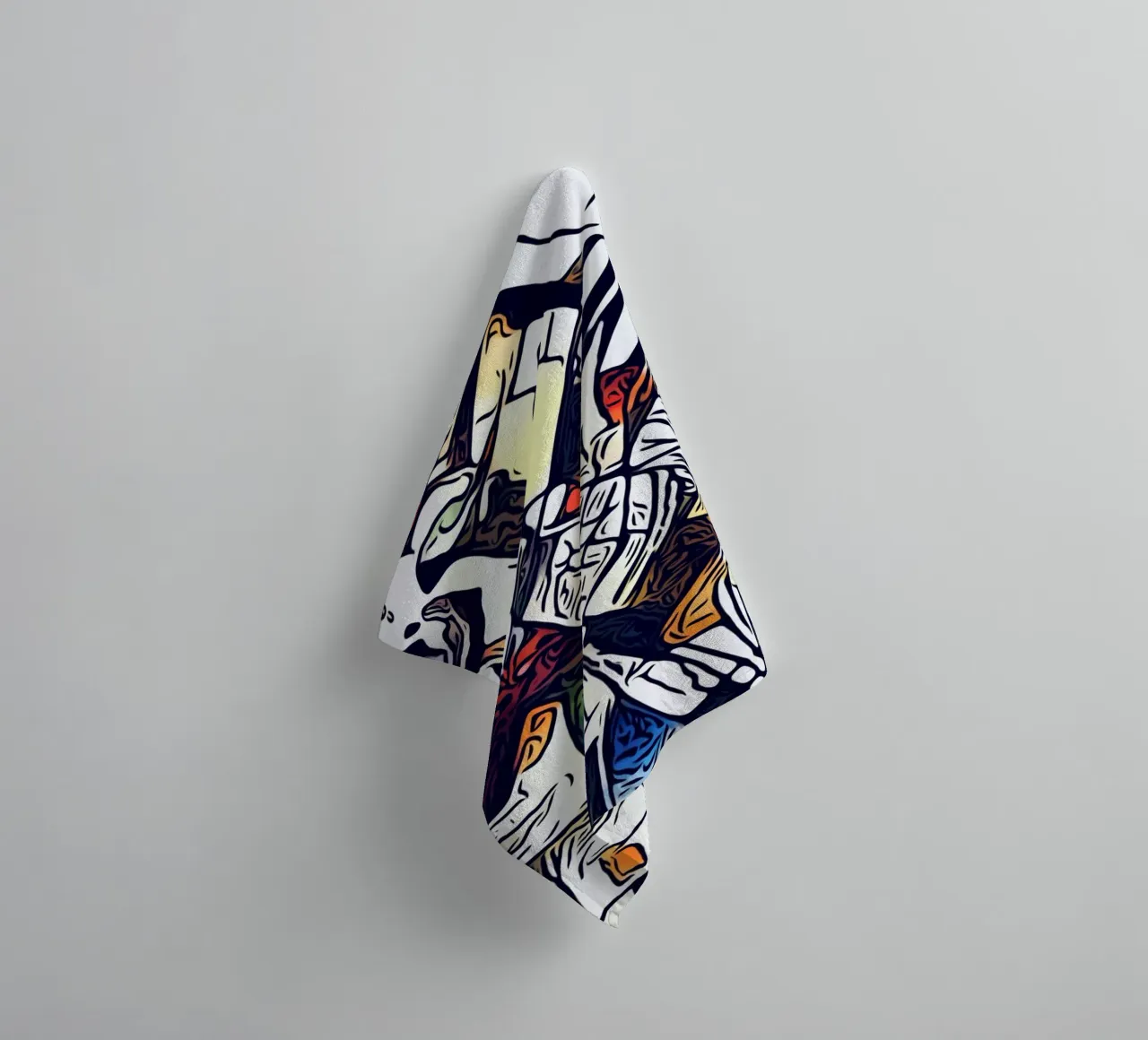 A la recherche d'un motif, motif #3 serviette de bain de ZAMART