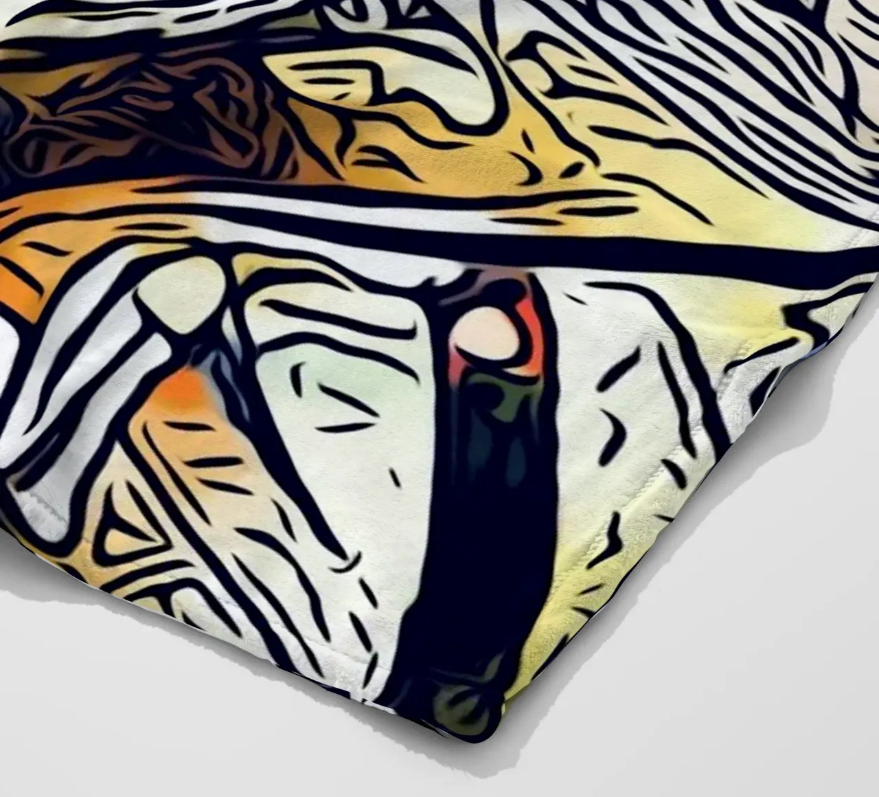 In search of motifs, motif #3 fleece blanket by ZAMART