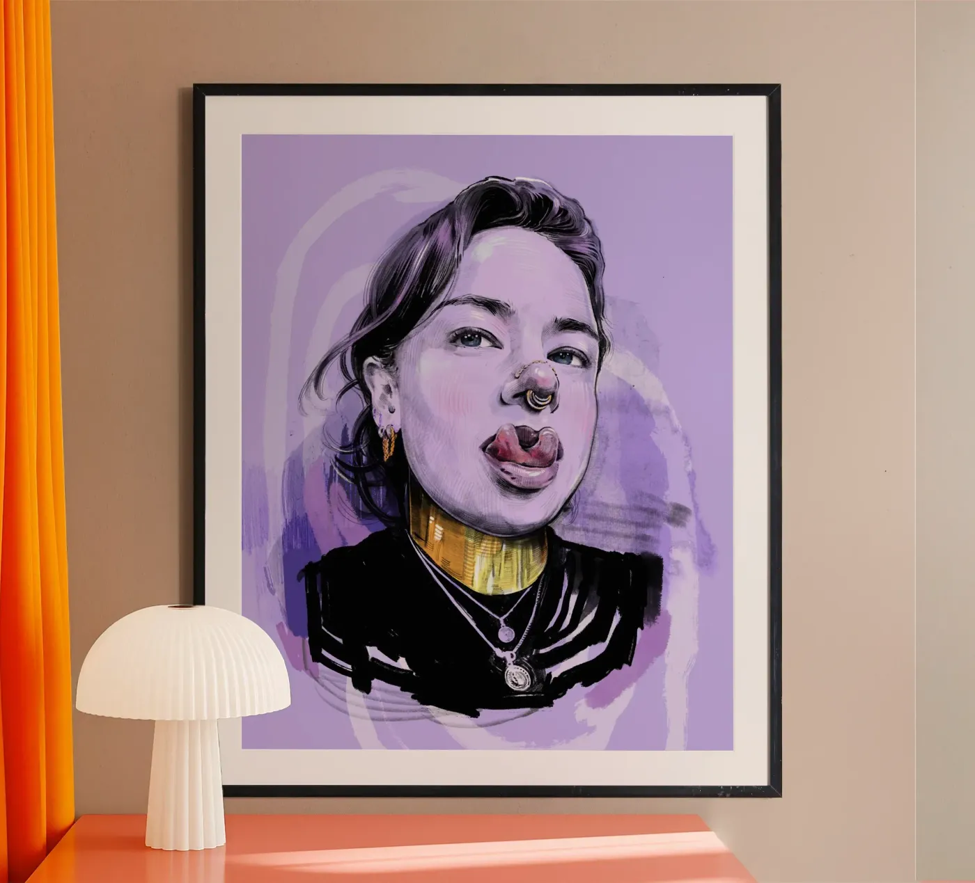 Tongue poster da DrawDraw