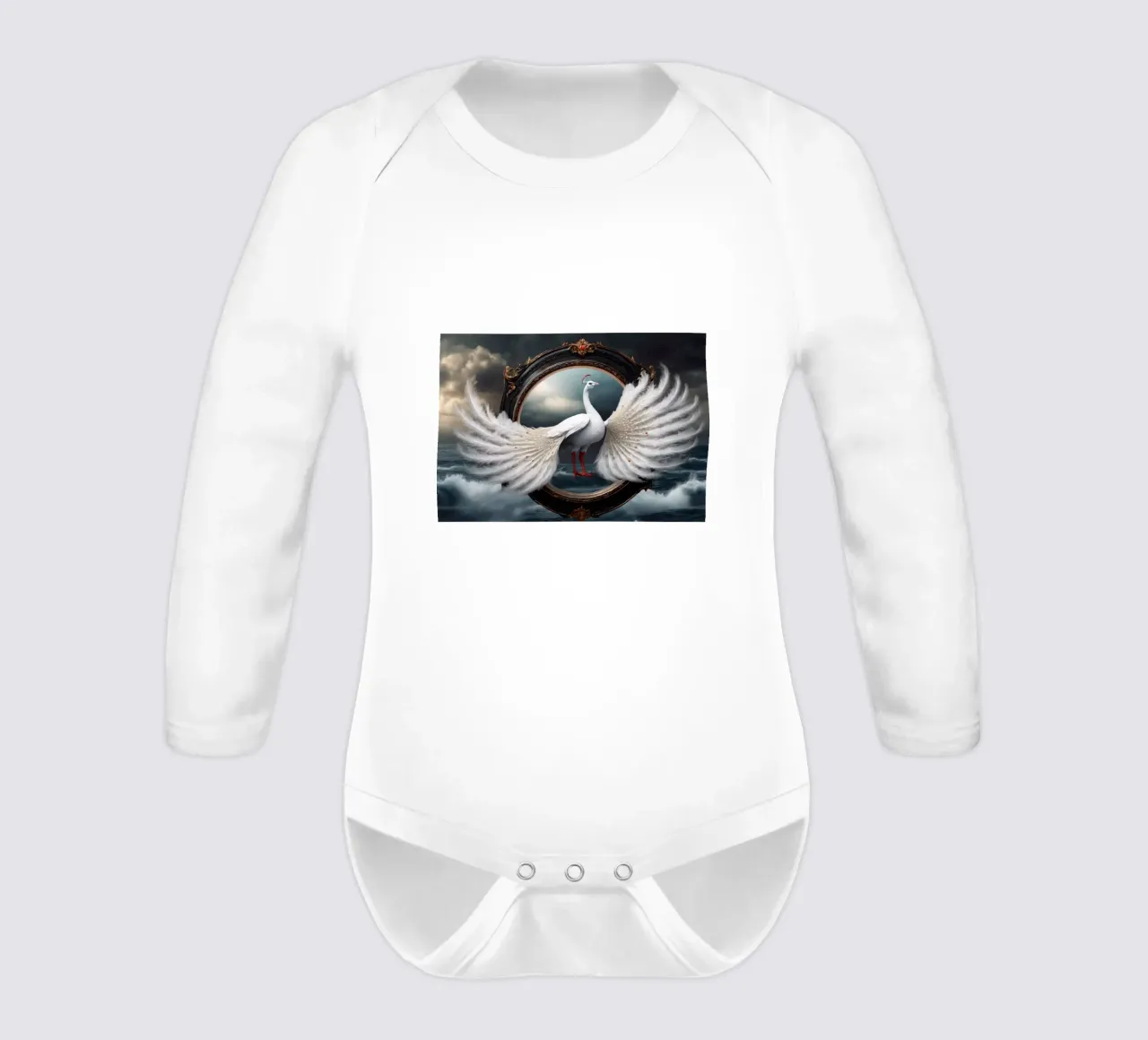 wings1 long-sleeve baby romper by kimmindmuse