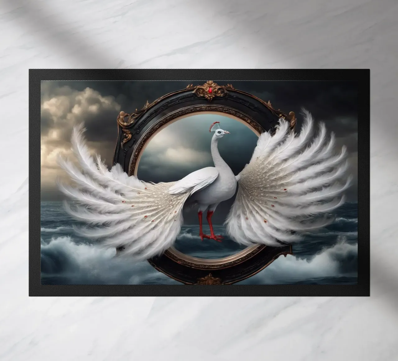 wings1 doormat by kimmindmuse