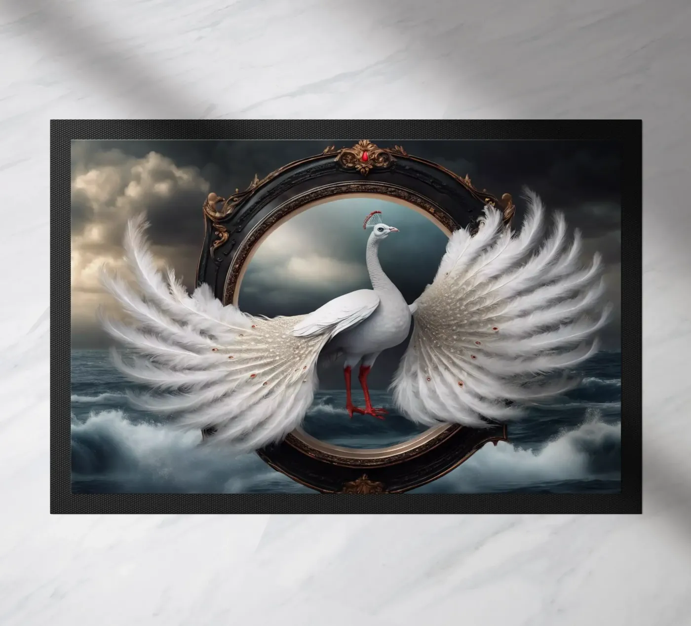 wings1 doormat by kimmindmuse