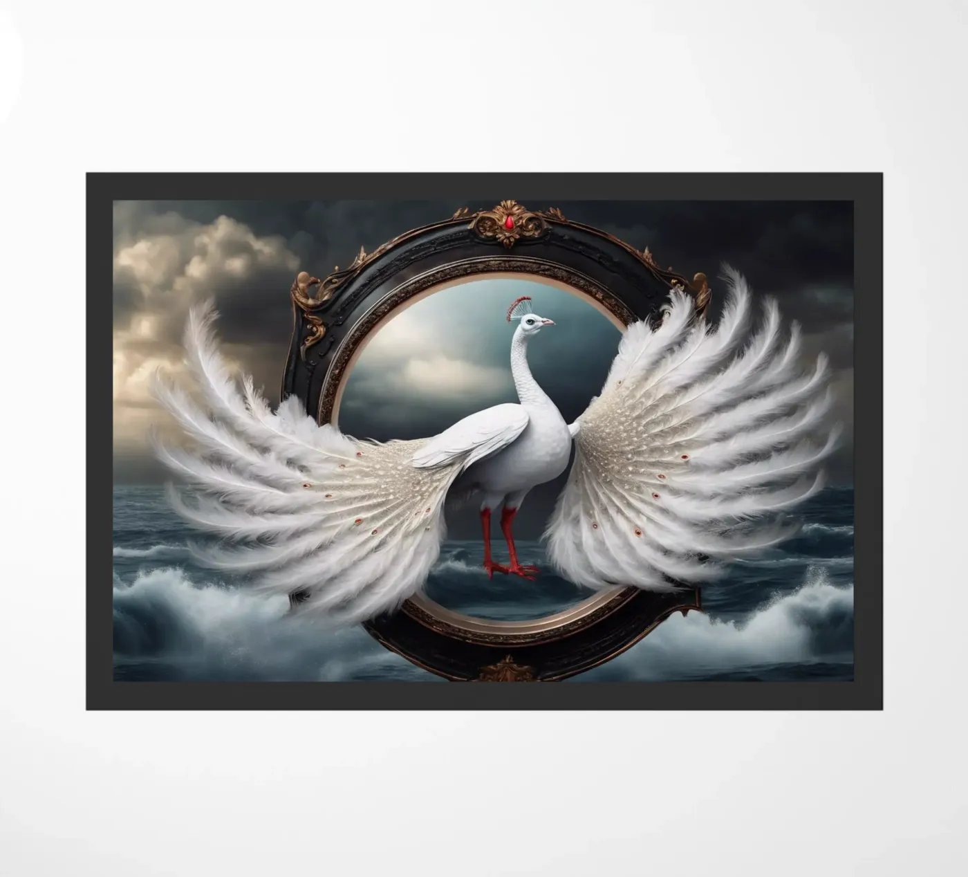wings1 doormat by kimmindmuse
