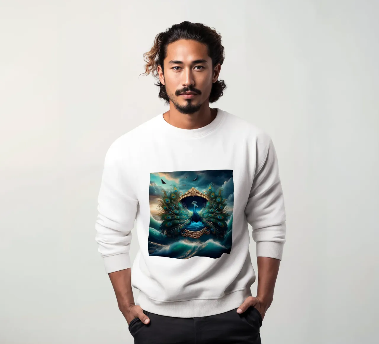 flügel2 Sweatshirt von kimmindmuse