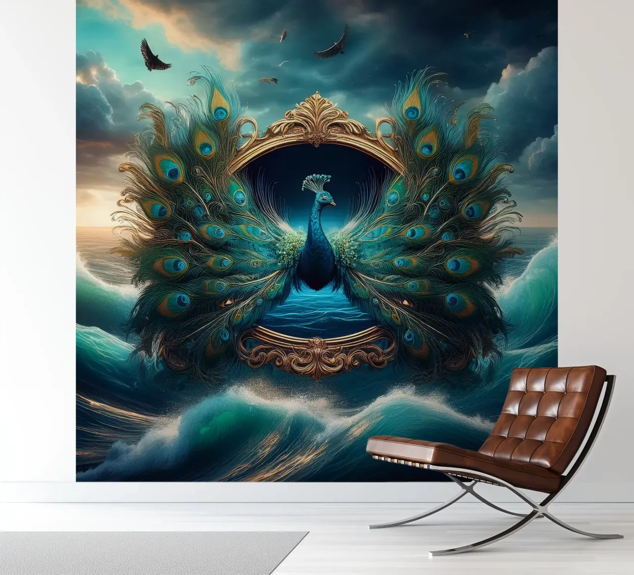 wings2 fotobehang van kimmindmuse