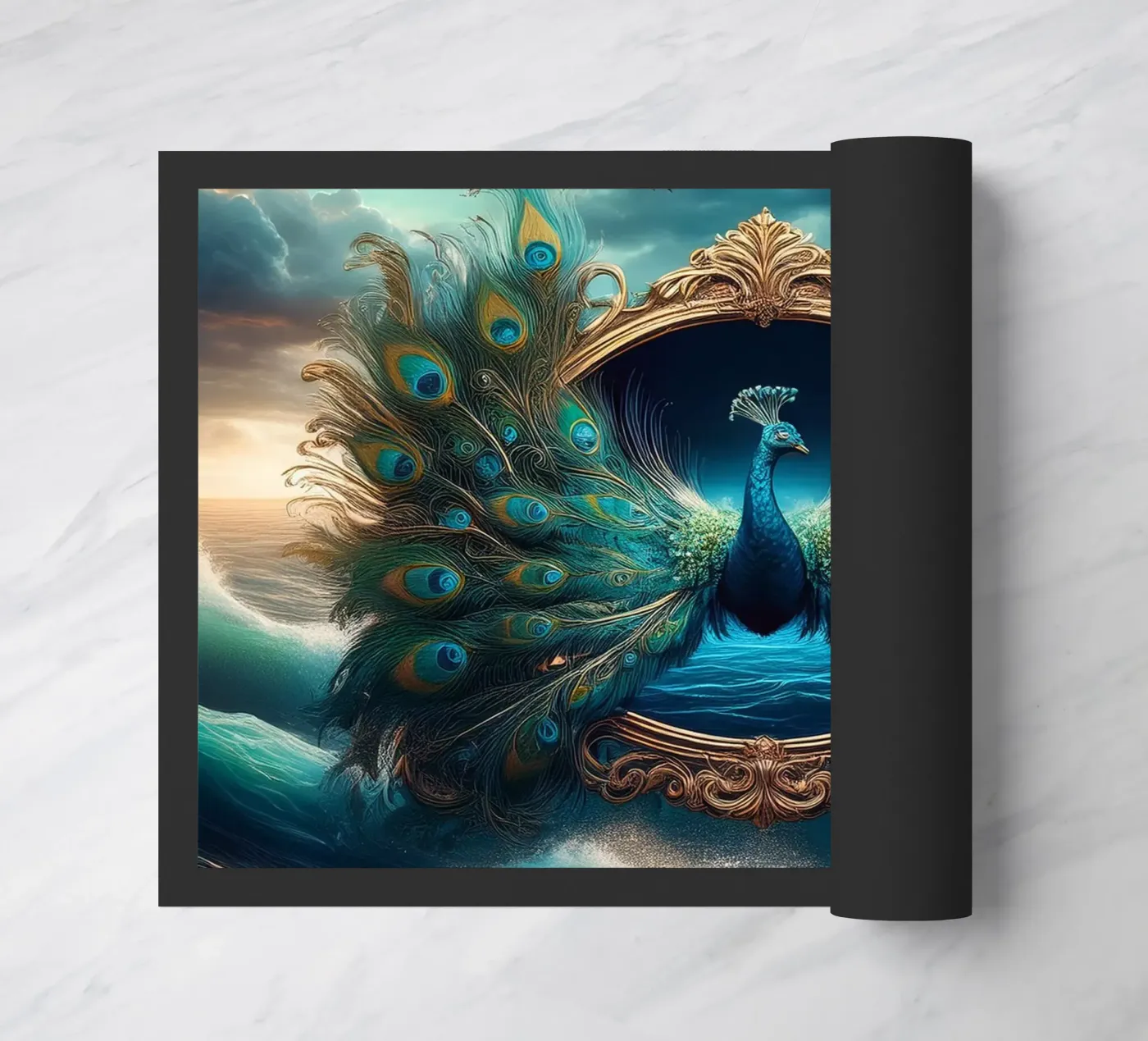 wings2 Fußmatte von kimmindmuse