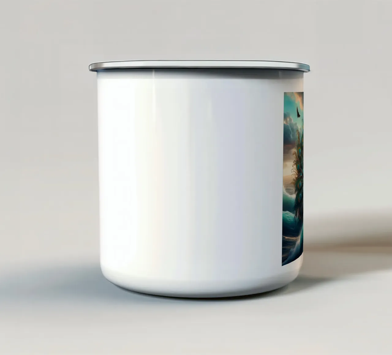 alas2 taza de esmalte de kimmindmuse