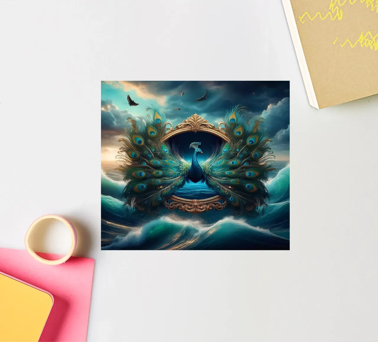 wings2 sticker by kimmindmuse