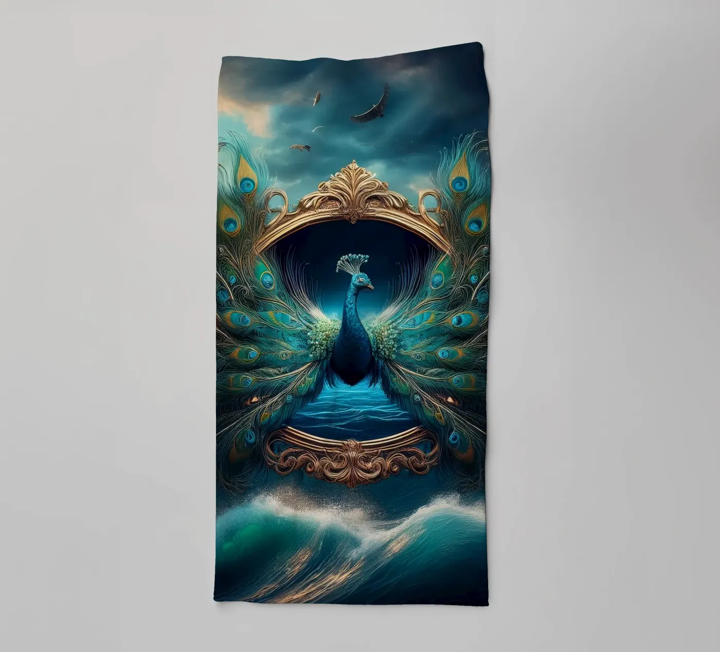 wings2 towel by kimmindmuse