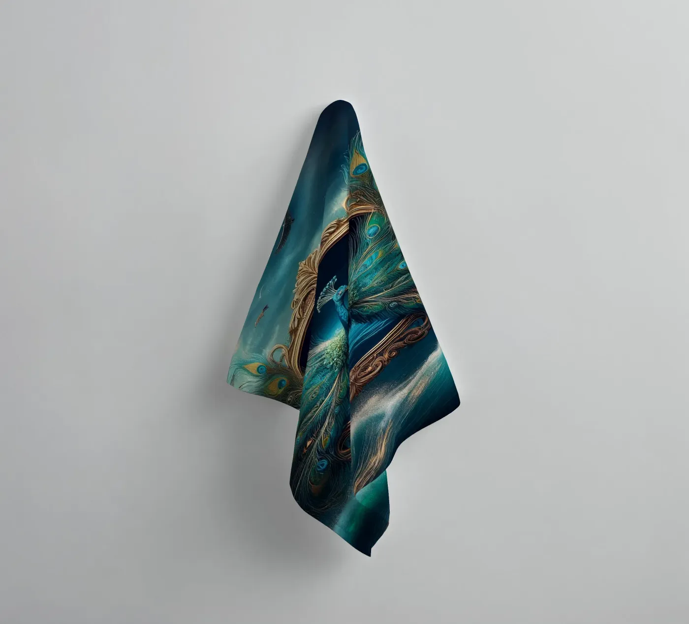 wings2 towel by kimmindmuse