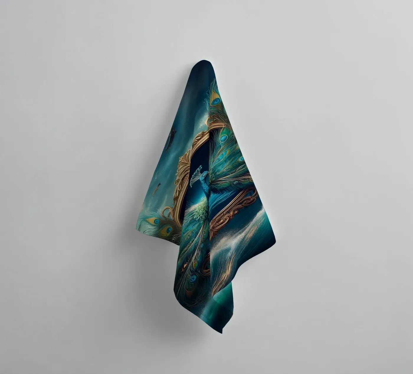 wings2 towel by kimmindmuse