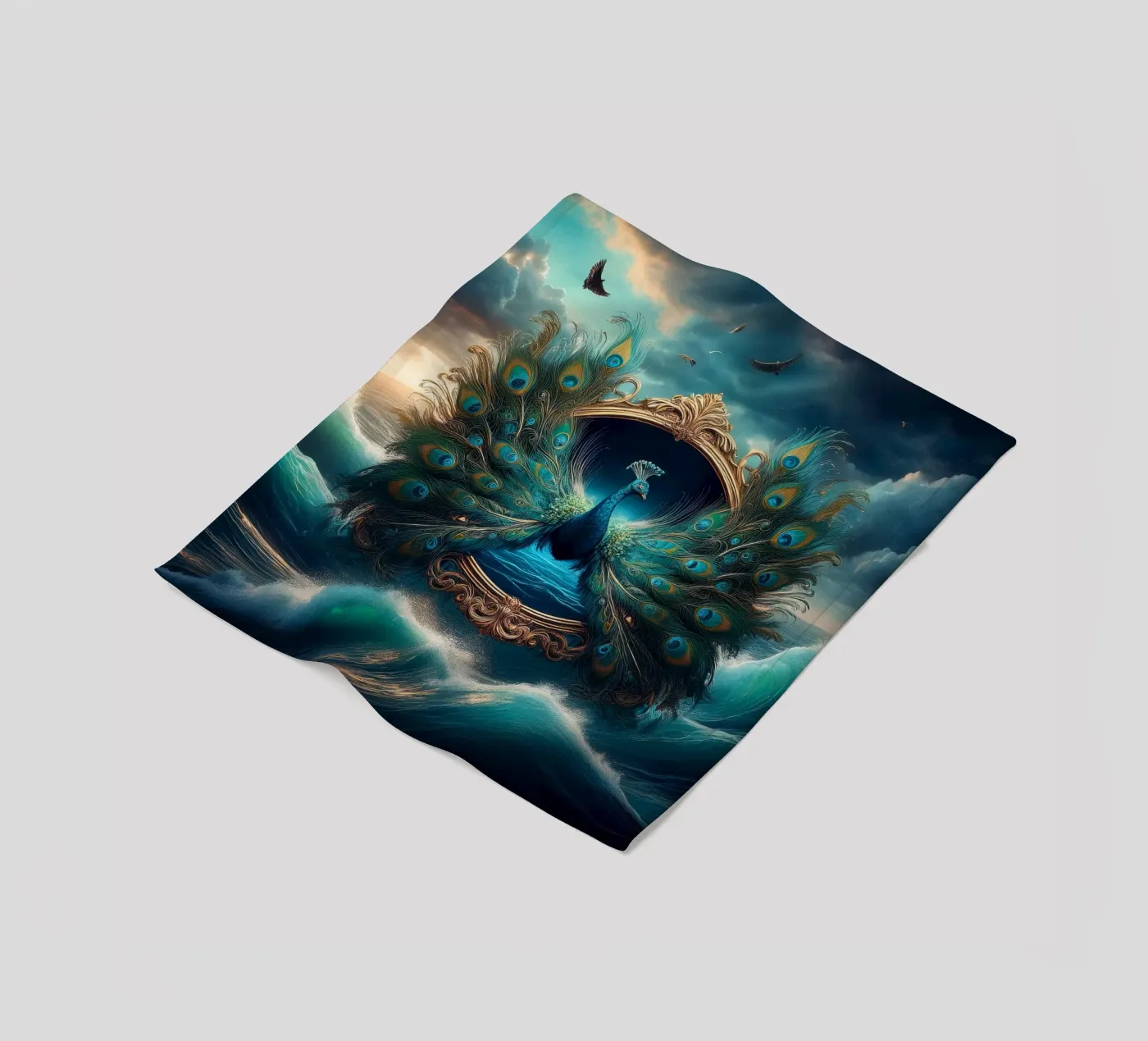 wings2 Fleecedecke von kimmindmuse