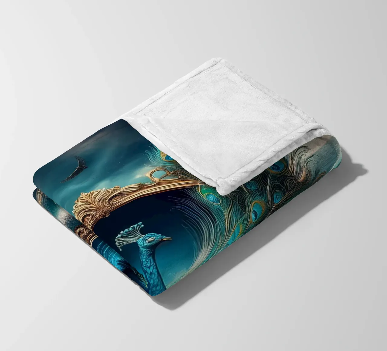 flügel2 Fleecedecke von kimmindmuse