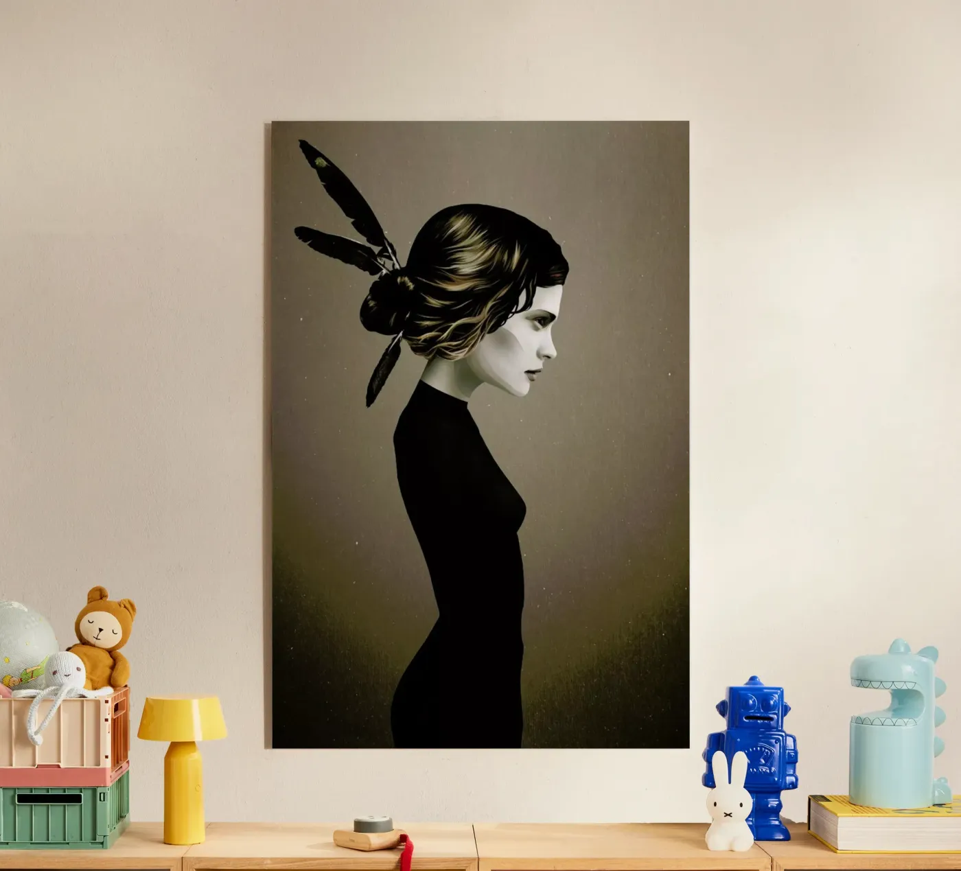 This City II acryl van Ruben Ireland