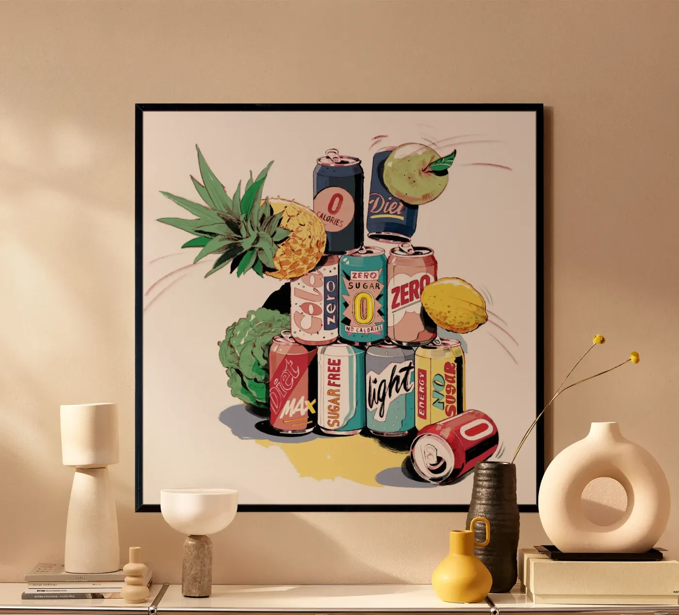 Zero Diet poster by DrawDraw