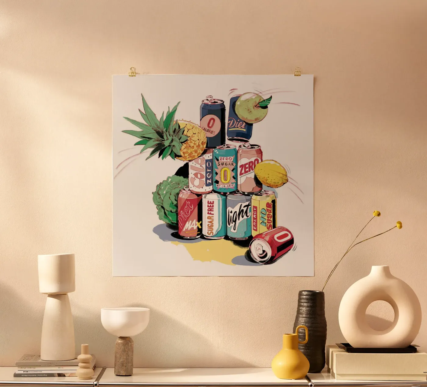Zero Diet poster by DrawDraw
