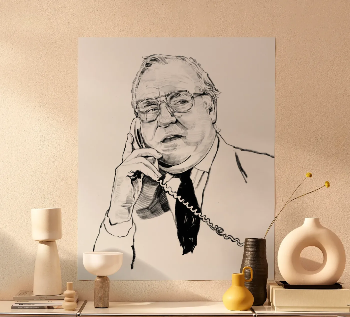 Helmut Kohl poster da DrawDraw