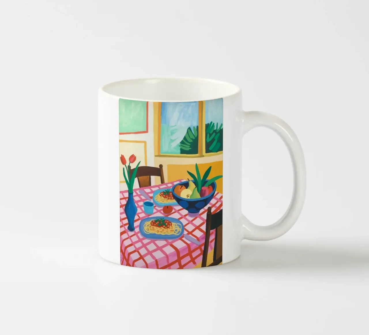 Dining Table ceramic mug by Eliban