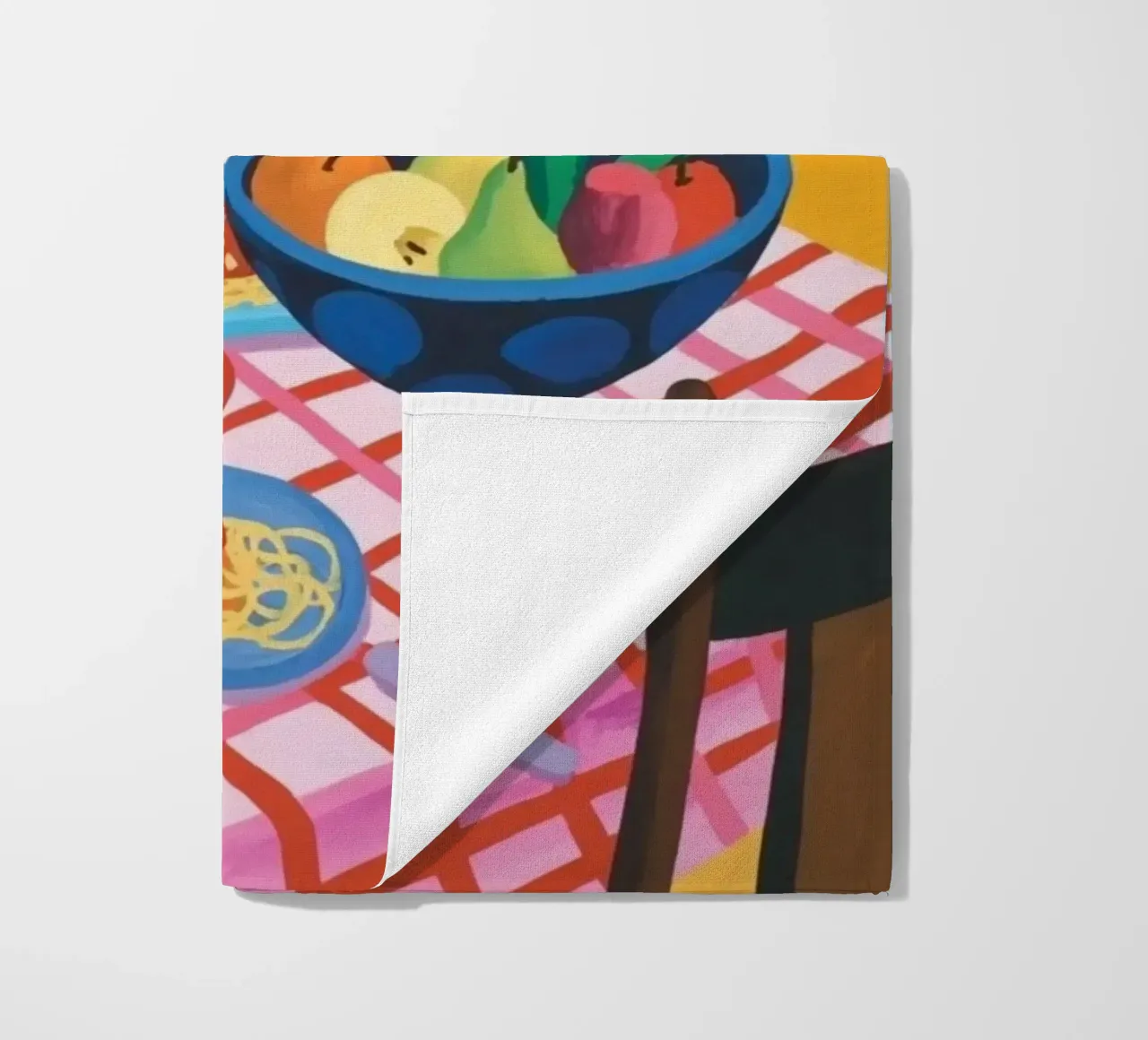 Dining Table beach towel by Eliban