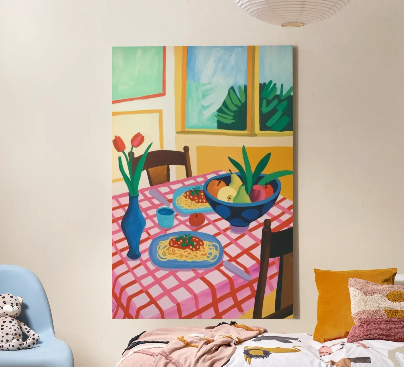 Dining Table canvas van Eliban