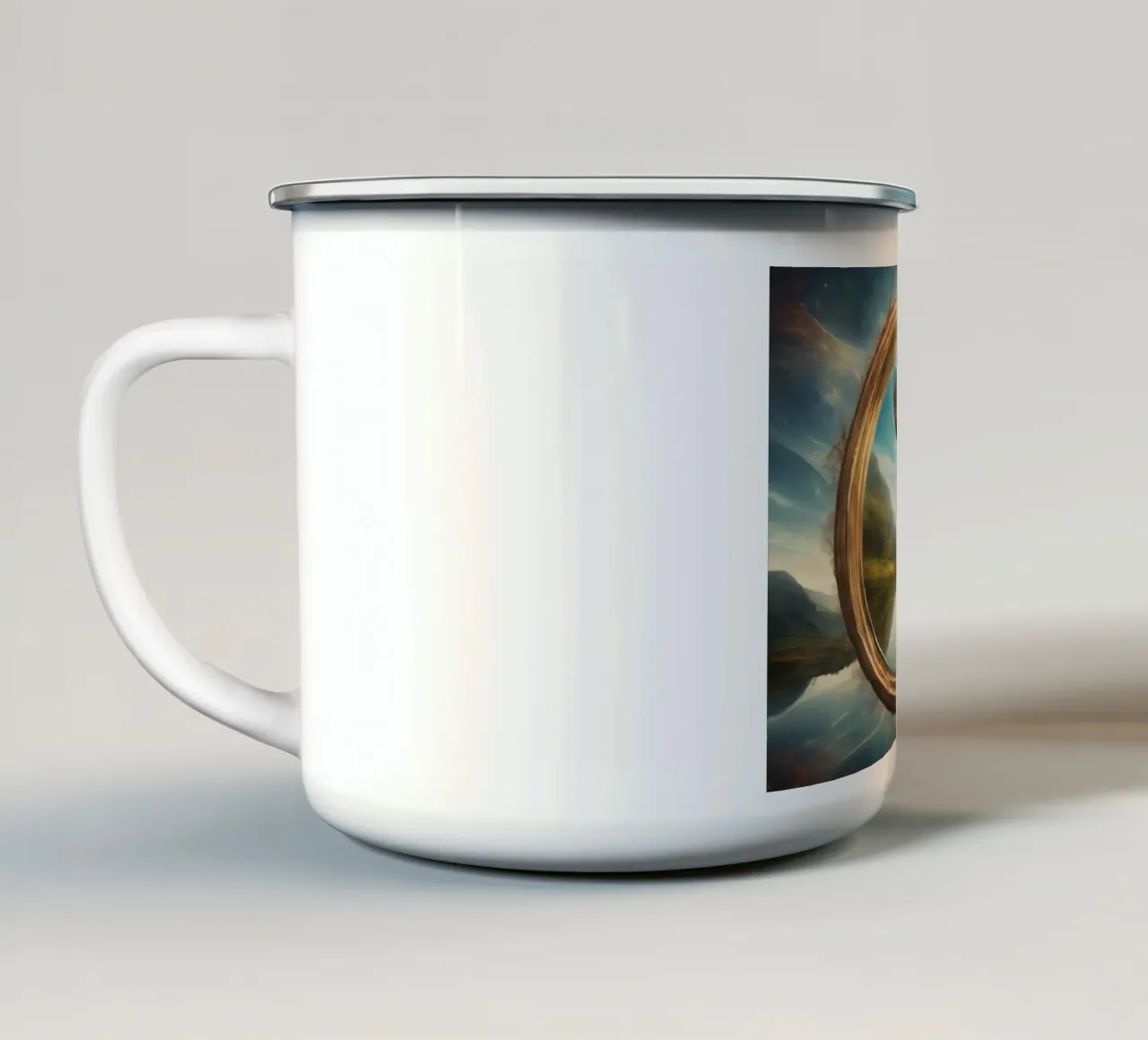 libero1 tazza in smalto da kimmindmuse