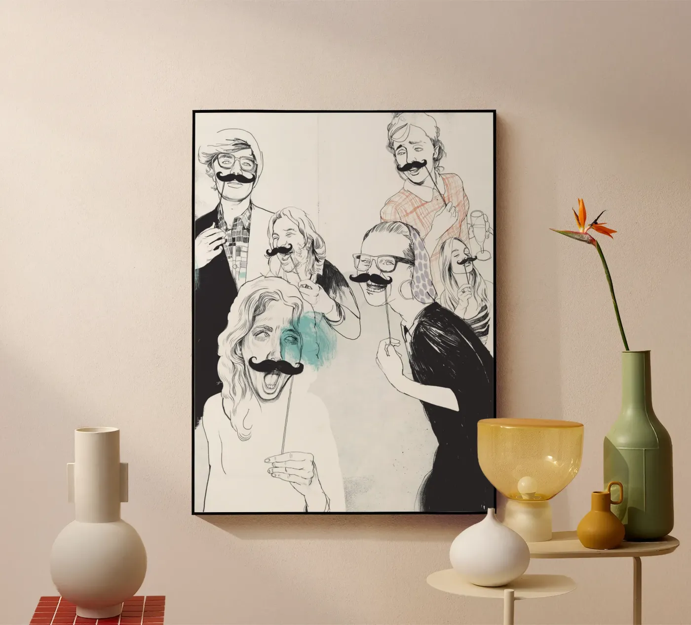 Beards plexiglas de DrawDraw