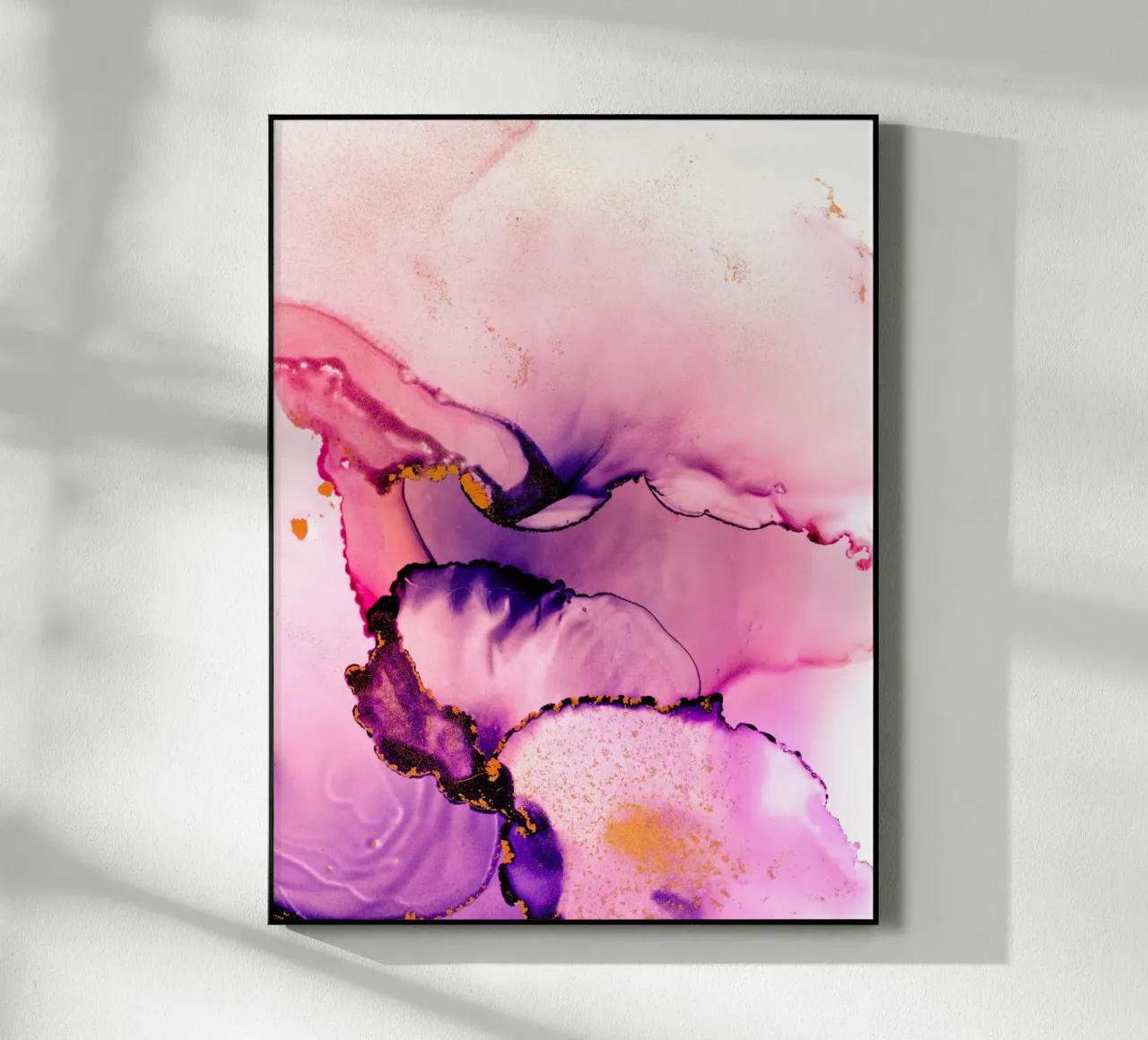 colorflow pink plexiglass da IRIS LEHNHARDT FINE ART