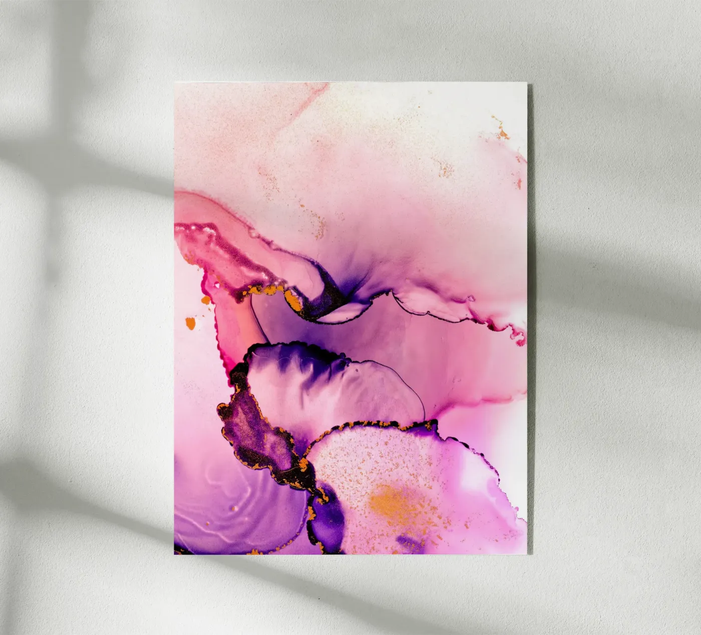 colorflow pink plexiglass da IRIS LEHNHARDT FINE ART