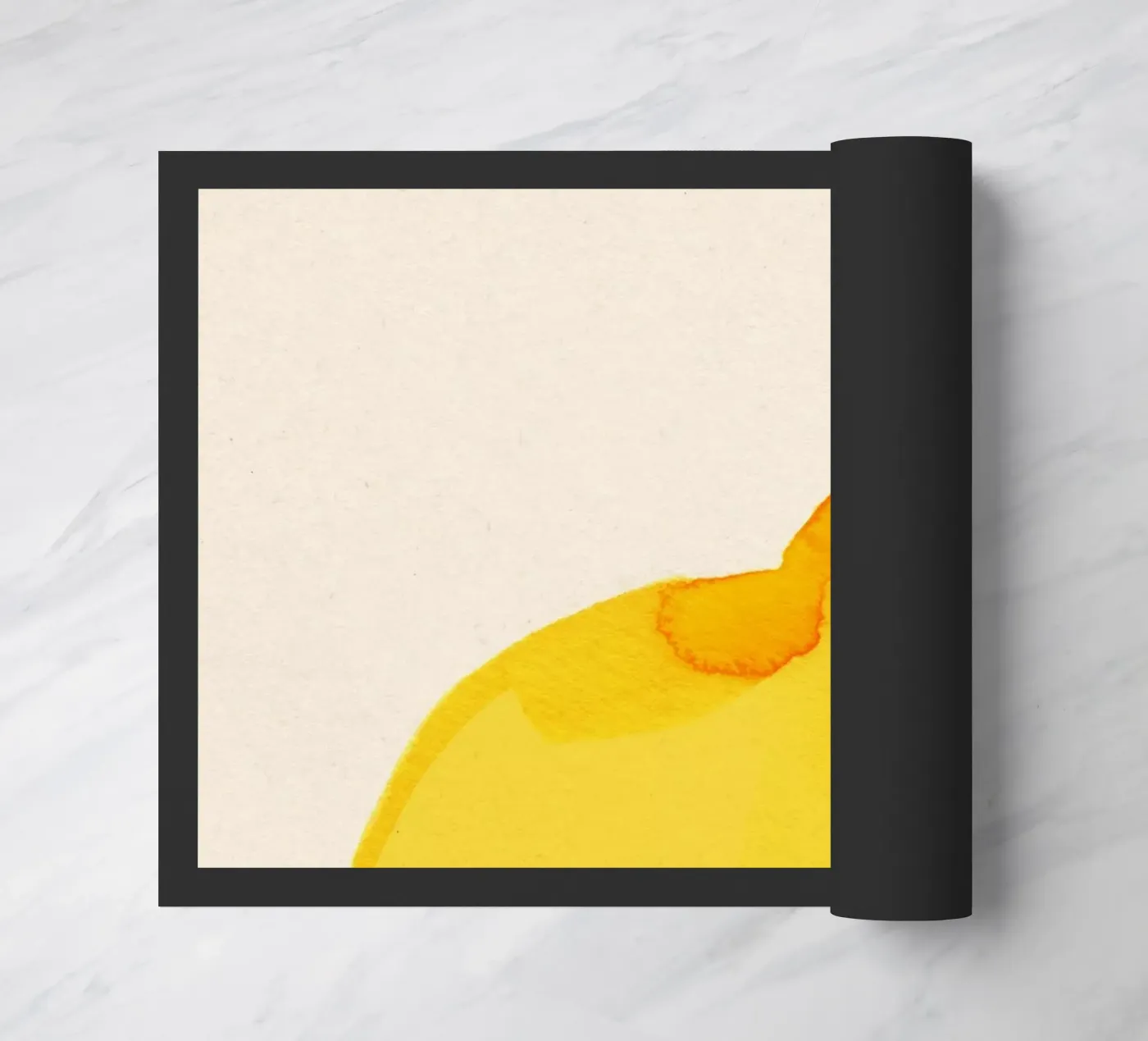 Lemon Fußmatte von Ekaterina Koroleva