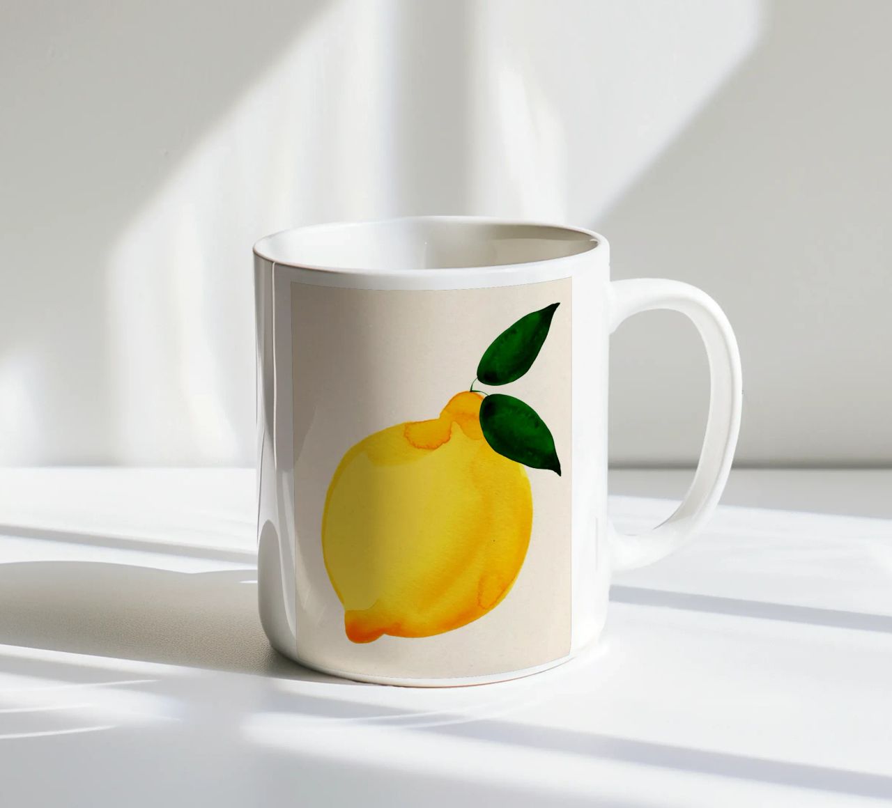 Lemon tazza in ceramica da Ekaterina Koroleva