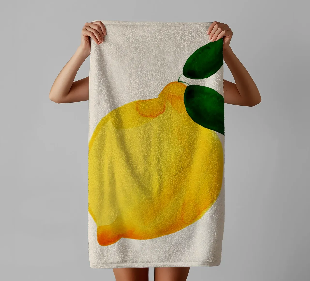 Lemon asciugamano da bagno da Ekaterina Koroleva