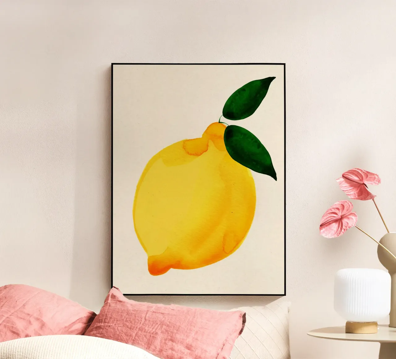 Lemon acryl van Ekaterina Koroleva