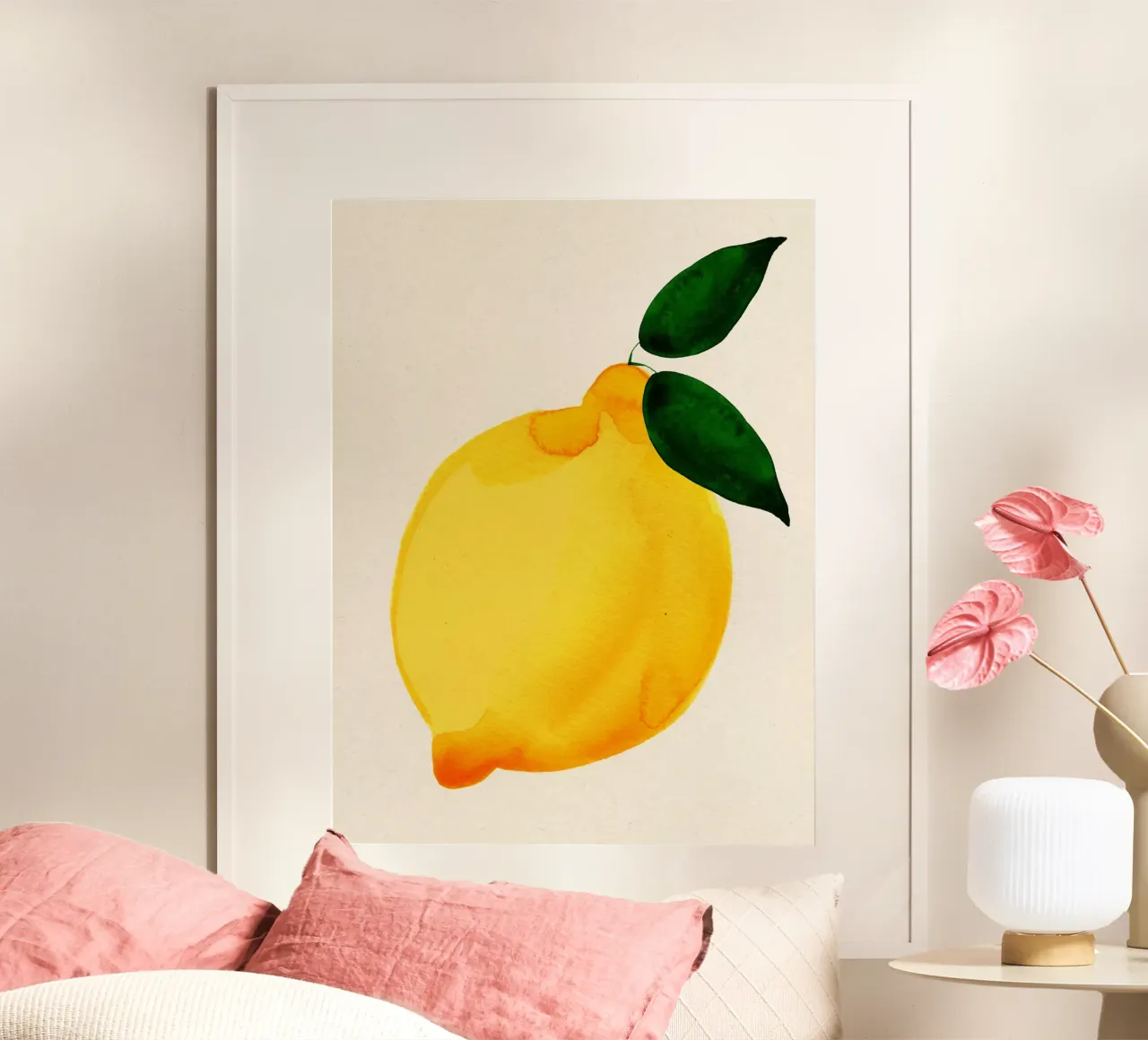 Lemon poster van Ekaterina Koroleva