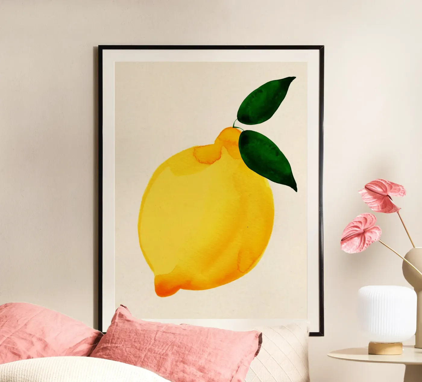 Lemon Poster von Ekaterina Koroleva